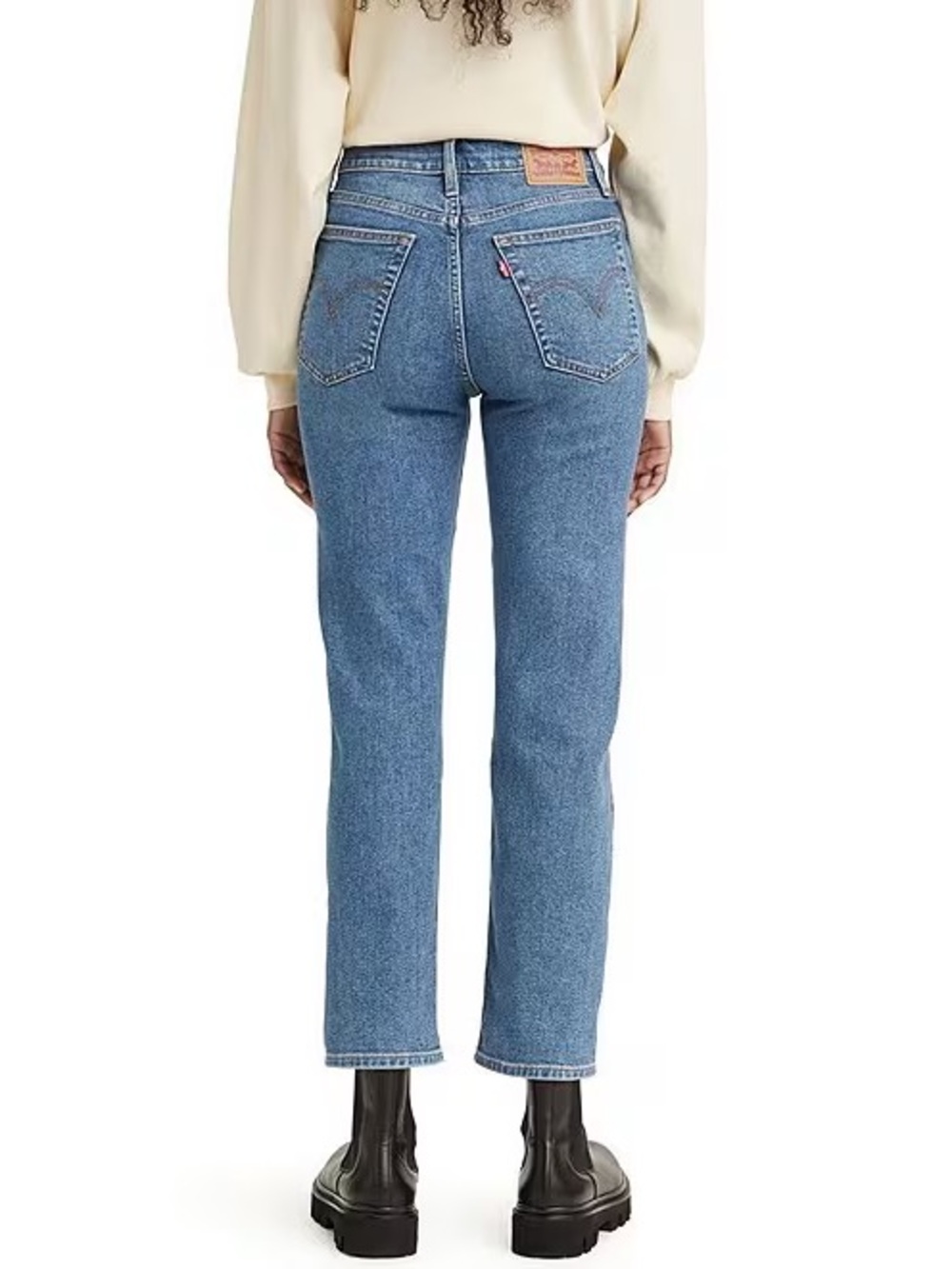 Levi’s Wedgie Straight Button Fly Jeans